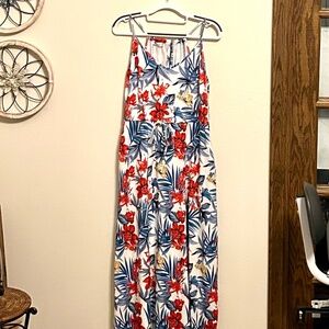 Women’s Strappy Summer Maxi Dress, Size Small, EUC